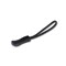 Durable Zipper Pulls Zipper Tab Zipper Tags Cord Pulls Zipper Extension Zip Fixer for Backpacks, Jackets, Luggage, Purses, Handbags (Black,10 PCS)Zippers